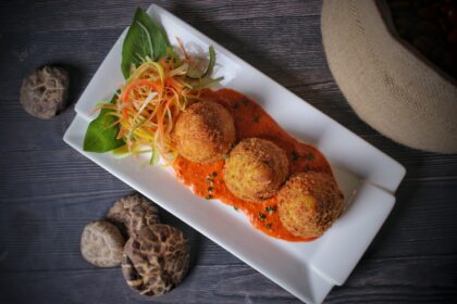 Arancini al tartufo nero