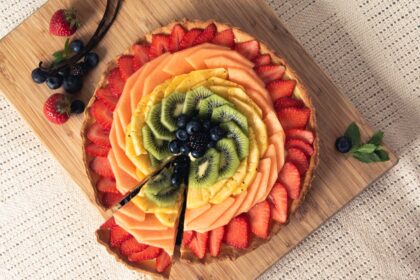 Crostata crema e frutta