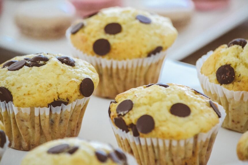 Muffin gocce cioccolato