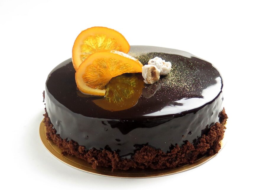 torta cioccolato e arancia