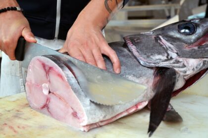 Pesce spada in salmoriglio