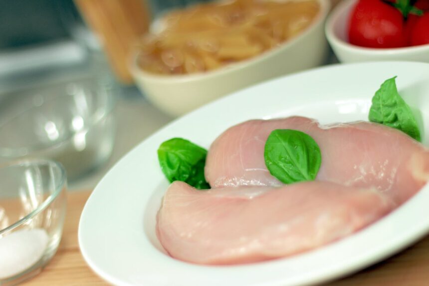 Pollo con peperoni