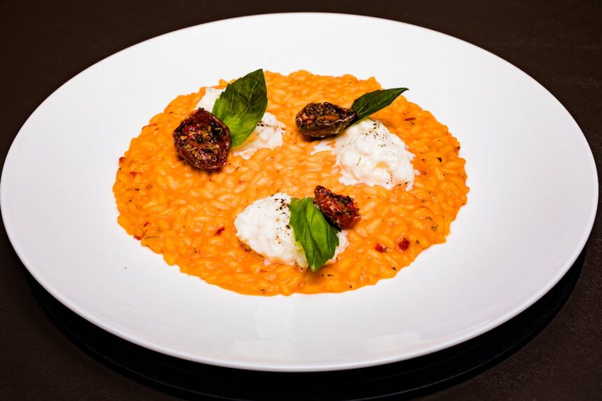 risotto zucca e pancetta