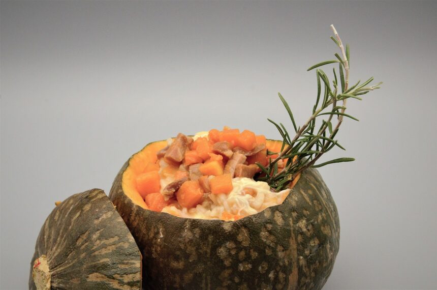 risotto zucca e speck