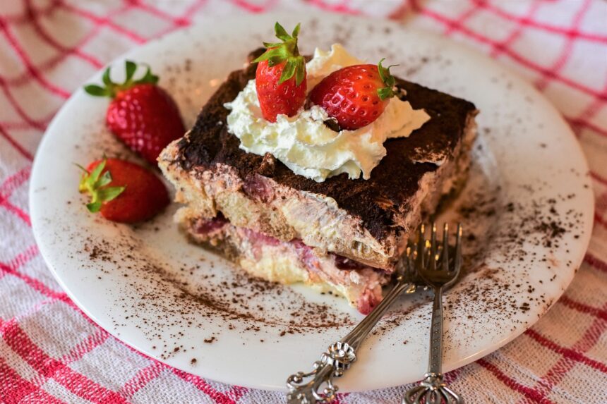 Tiramisù alle fragole